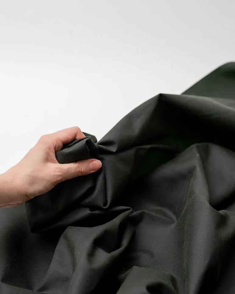 3m Black Green waxed cotton