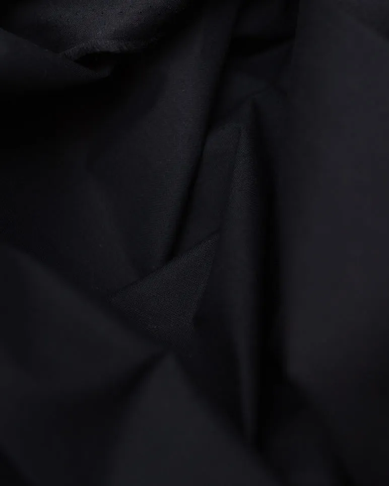 3m Liquorice Black Cotton Lining