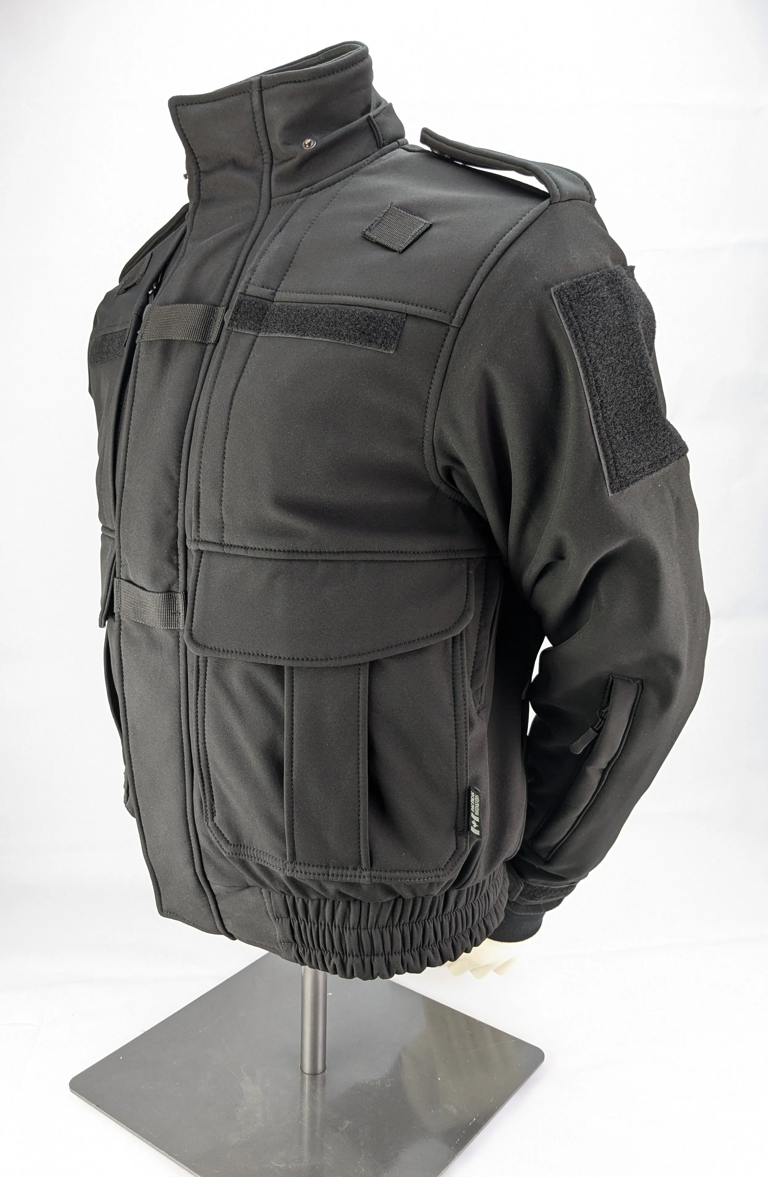 Versatile 5-in-1 Soft Shell Jacket with Detachable Velcro Pull-Outs