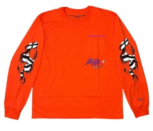 High-Quality Chrome Hearts Matty Boy Sick Heart Long Sleeve Pocket T-Shirt