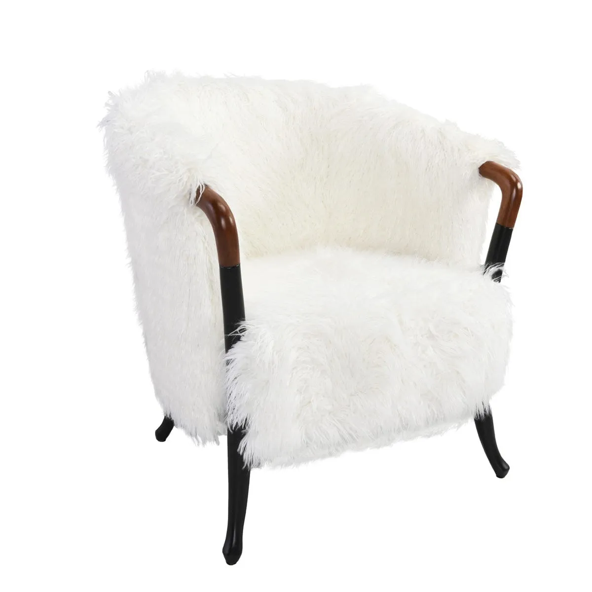 Denka Faux Fur Chair