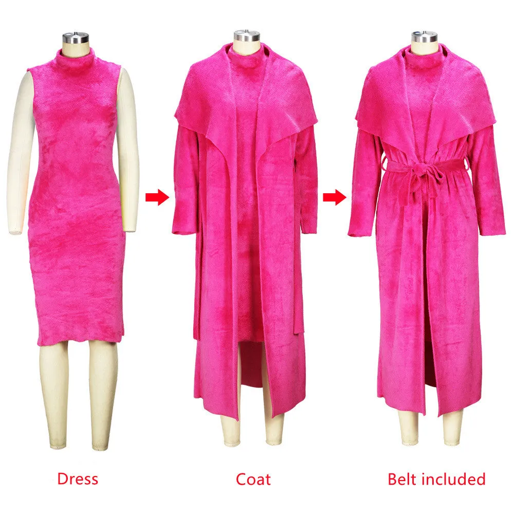 Fashion dress jacket two-piece set（AY2529）