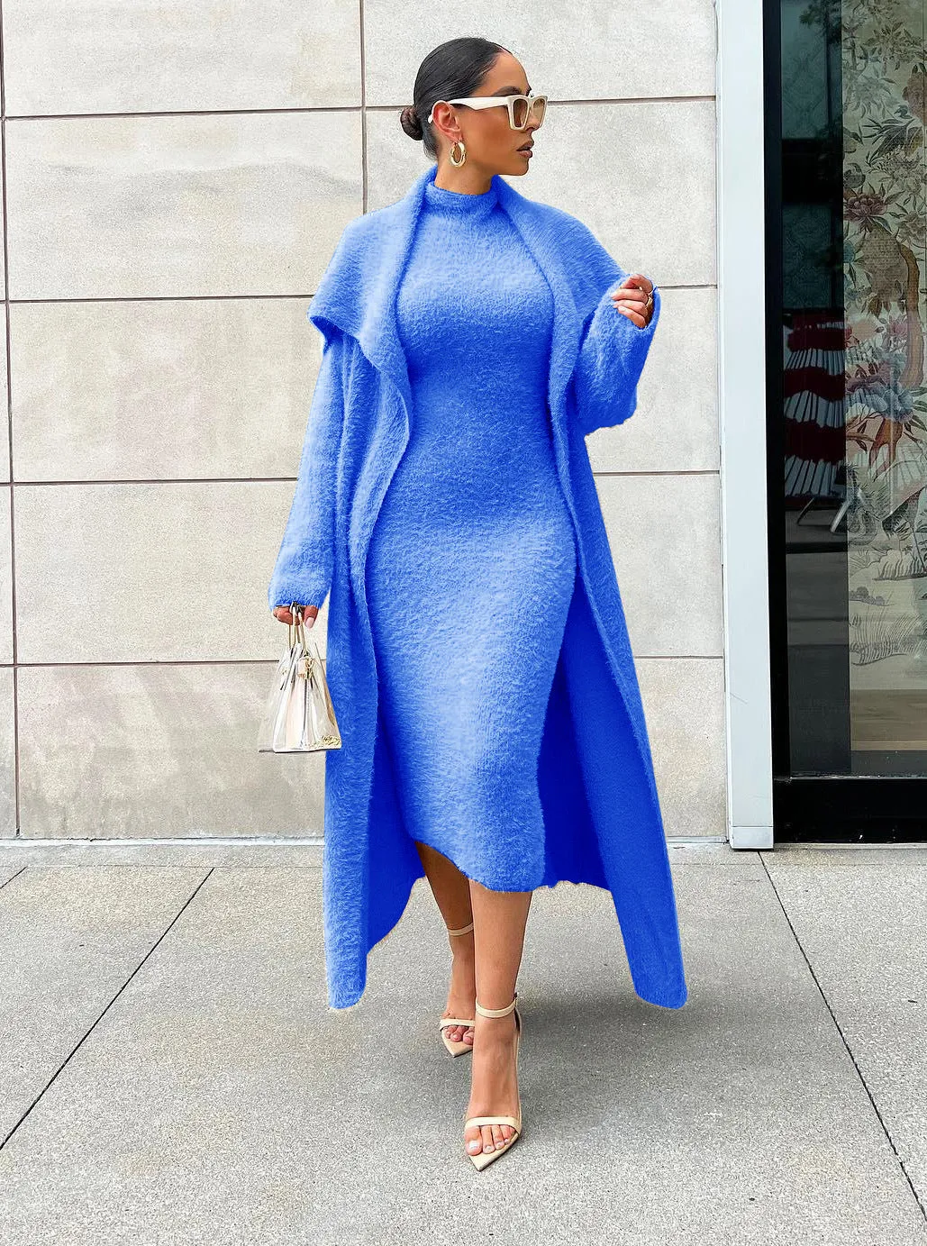 Fashion dress jacket two-piece set（AY2529）