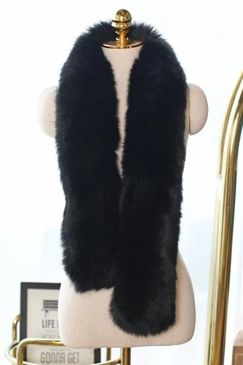Faux Fur Shawl