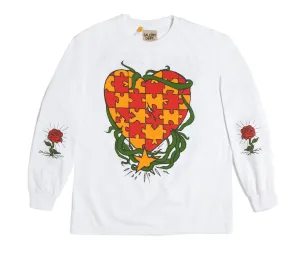 Gallery Dept. Compound Puzzle Heart Graphic Long-Sleeve T-Shirt