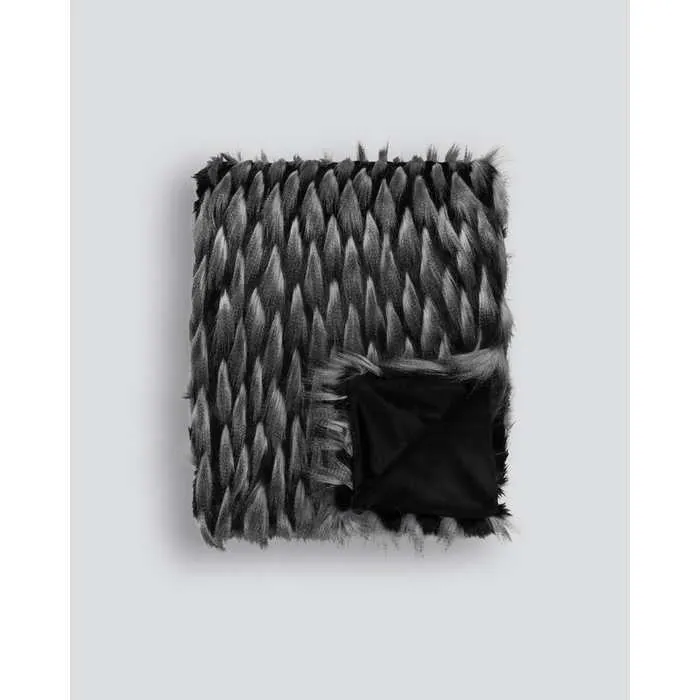 Guinea Fowl Throw (Faux Fur)