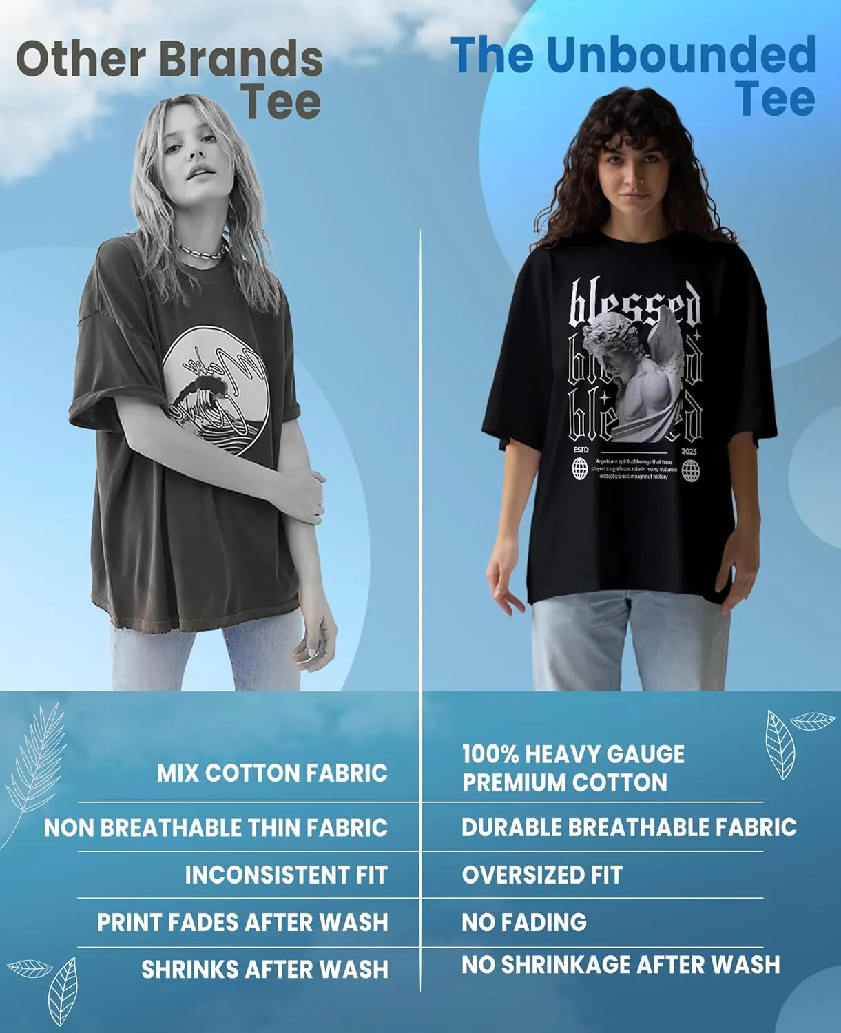 Independent Anime Oversized T-Shirts for Women, 100% Cotton T-Shirts, Perfect for Casual Wear & Gifting | WB.6.68
