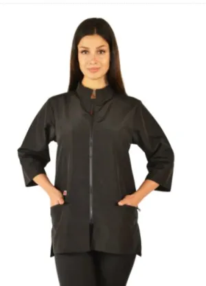 Ladybird 3/4 Sleeve Stylist Jacket- Black