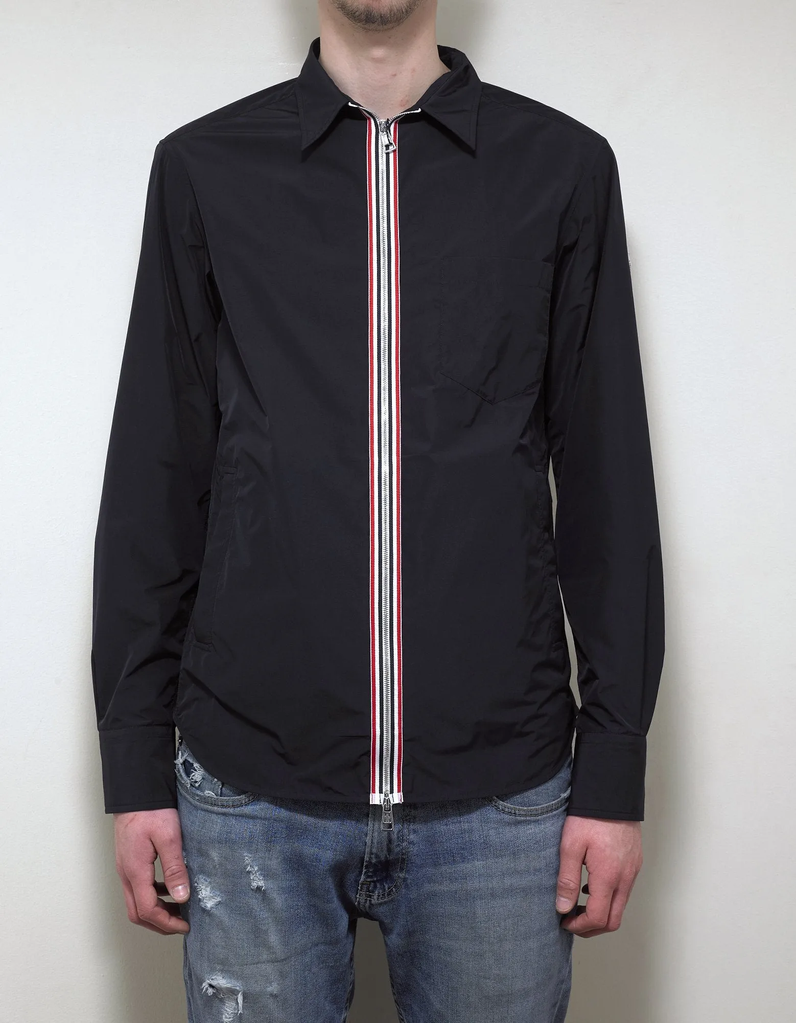 Maxville Navy Blue Shirt Jacket