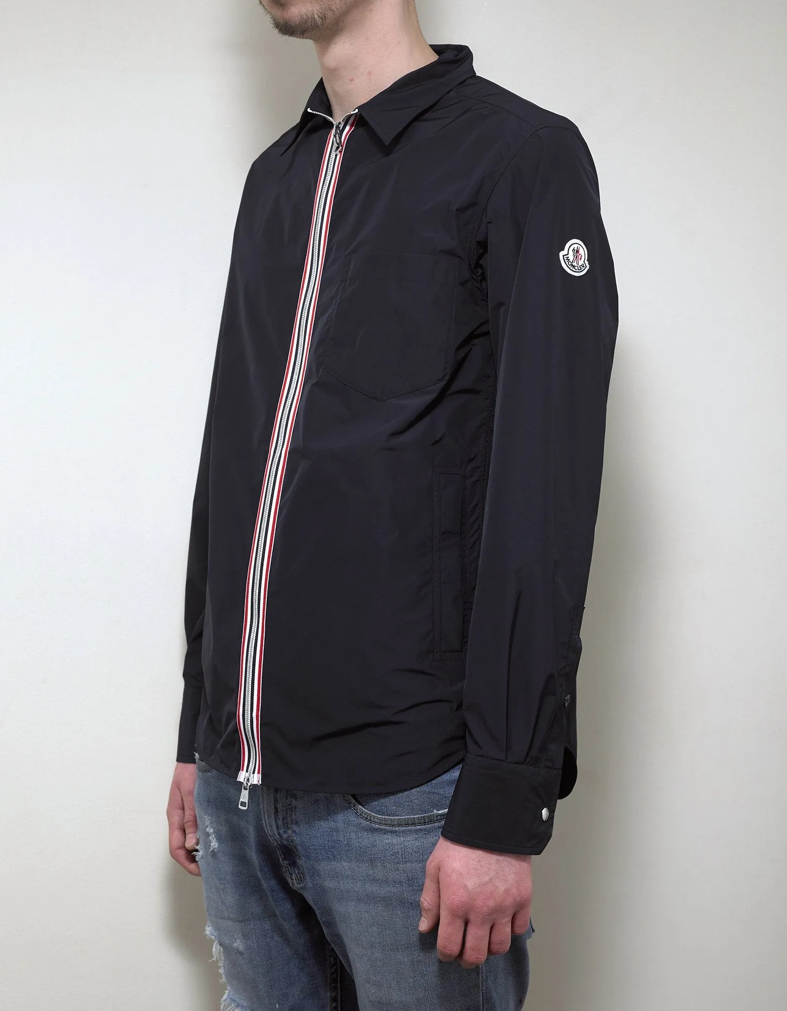Maxville Navy Blue Shirt Jacket