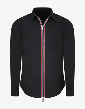Maxville Navy Blue Shirt Jacket