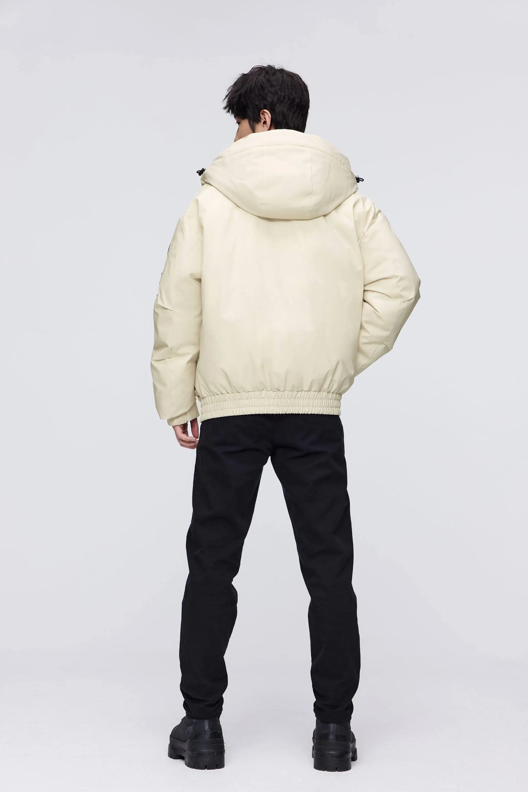 Mens Down Jacket with Hood 5427