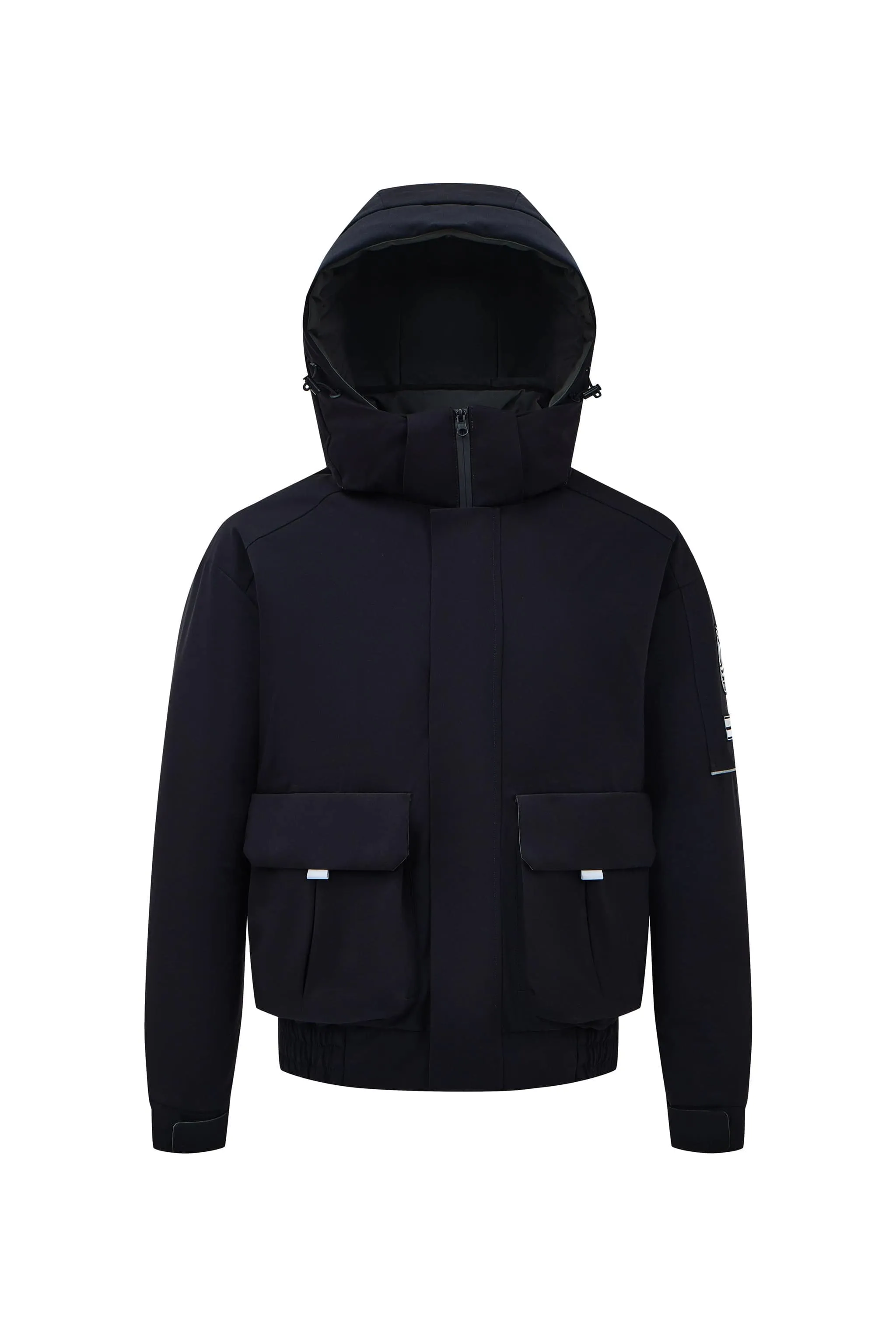 Mens Down Jacket with Hood 5427