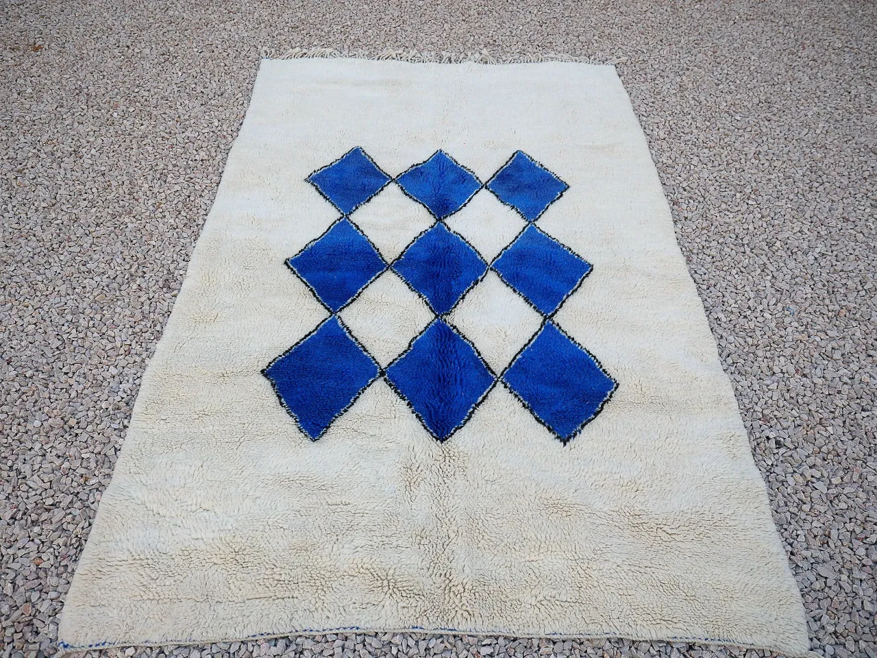 Mrirt Beni Ourain Rug “Denver” 8’ 8” x 5’ 9”