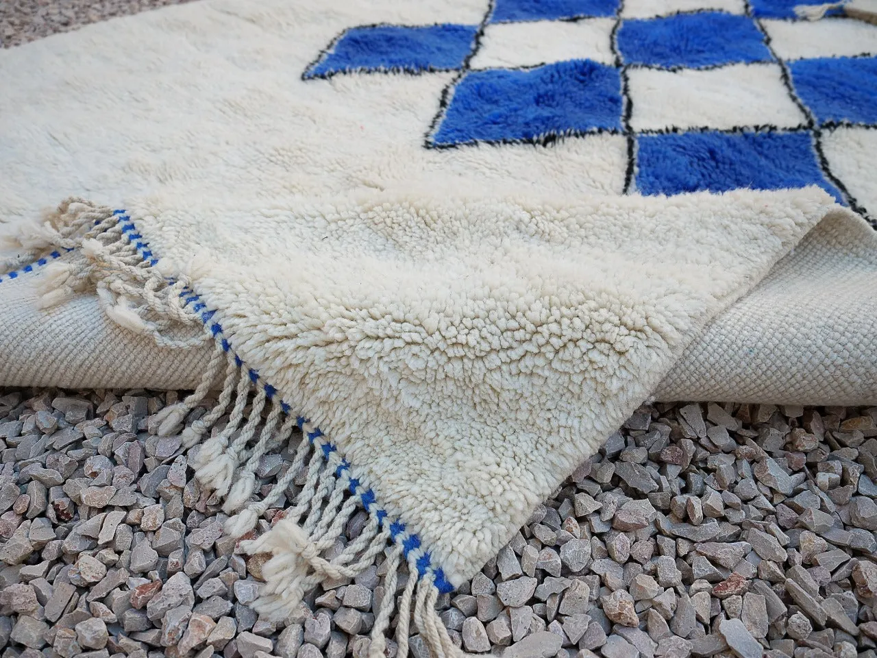 Mrirt Beni Ourain Rug “Denver” 8’ 8” x 5’ 9”