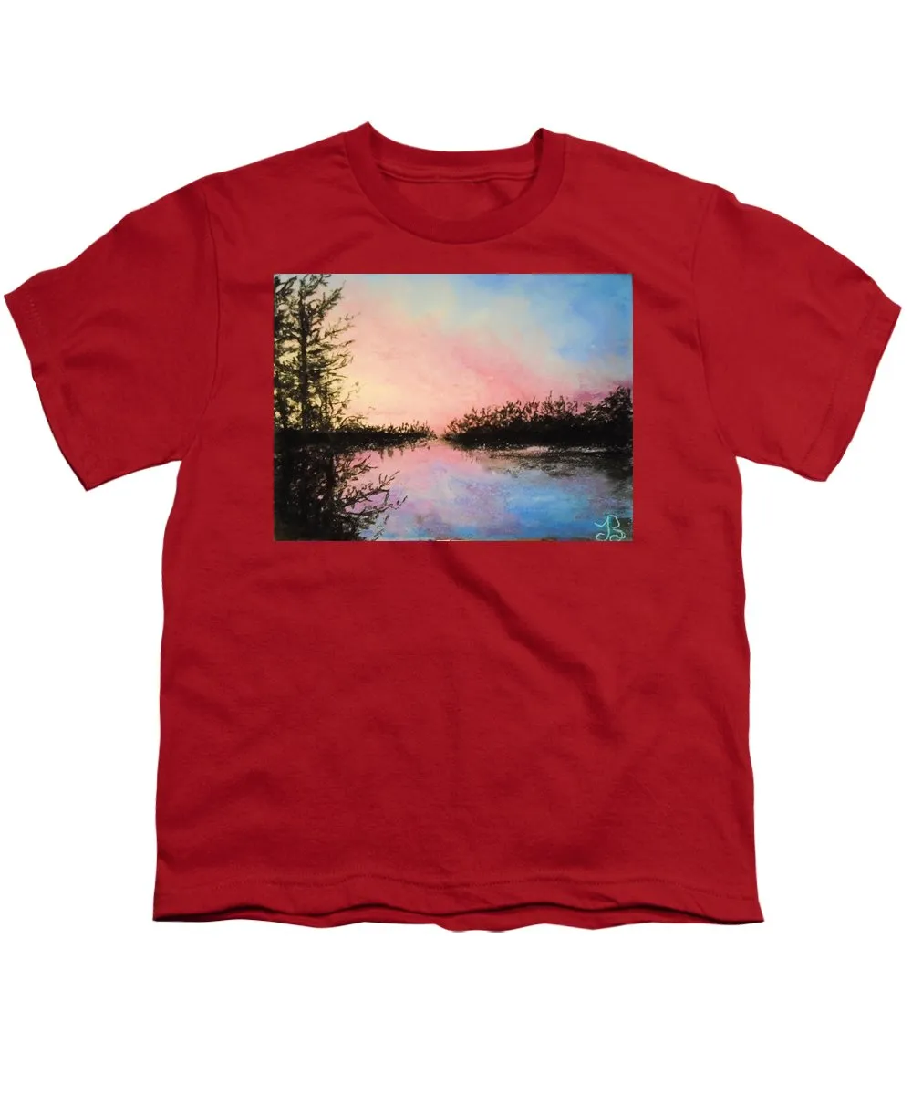Night Streams in Sunset Dreams  - Youth T-Shirt