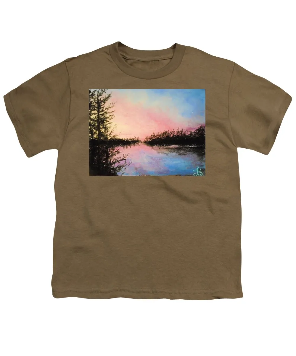 Night Streams in Sunset Dreams  - Youth T-Shirt