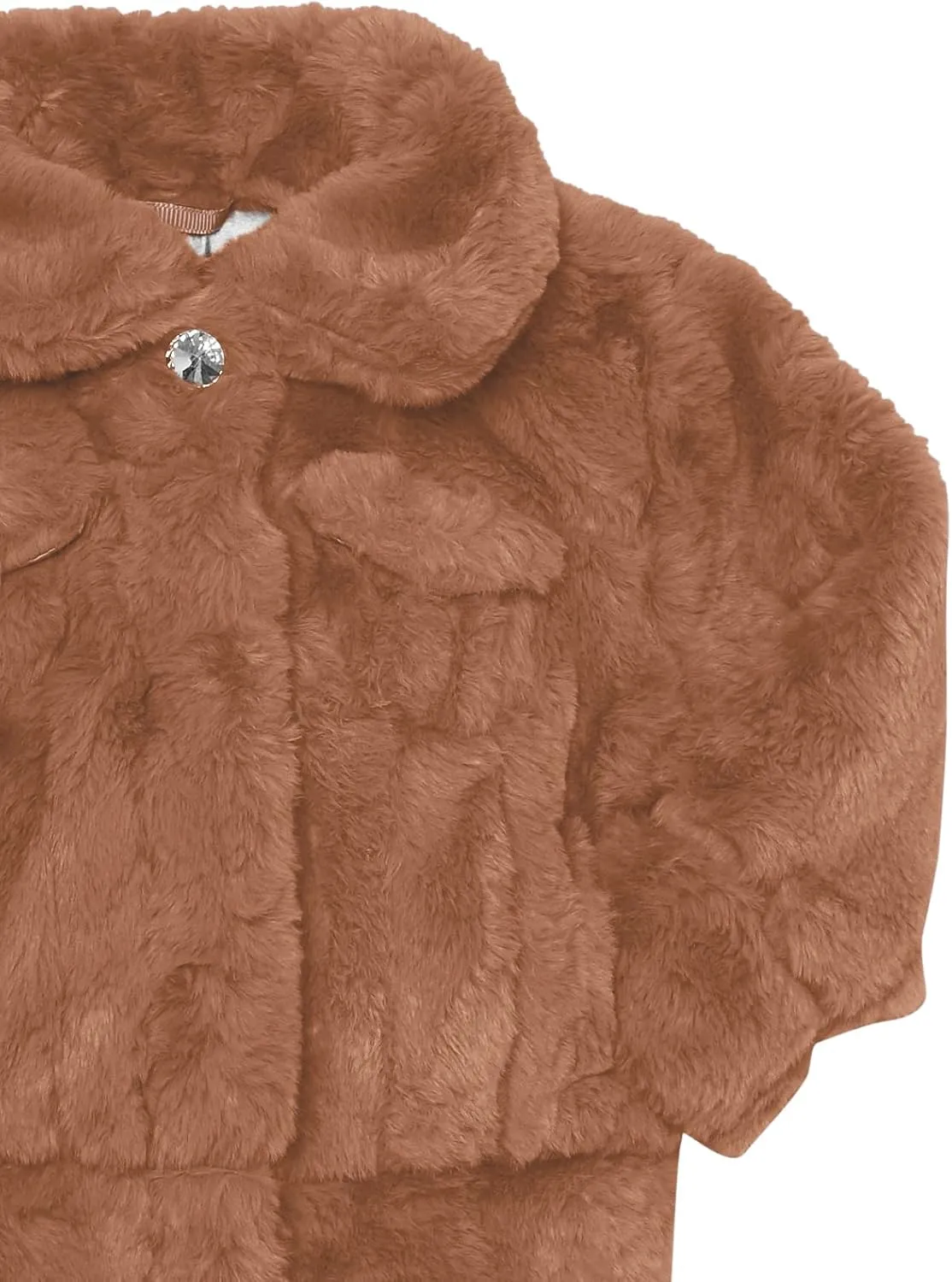 URBAN REPUBLIC Baby Girls Faux Fur Jacket