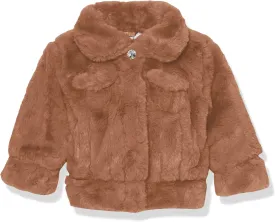 URBAN REPUBLIC Baby Girls Faux Fur Jacket