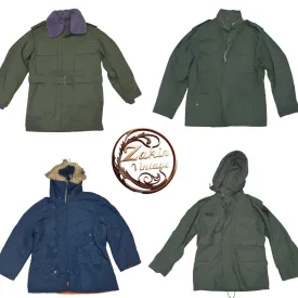 Vintage old army jackets