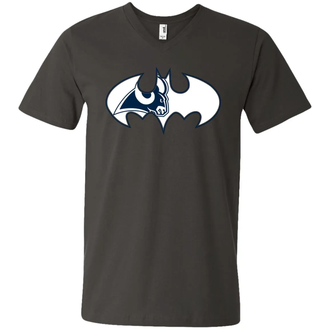 We Are The Los Angeles Rams Batman Nfl Mashup Men V-Neck T-Shirt